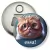 Przypinka otwieracz-magnes Matura z kotem essa