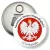 Przypinka otwieracz-magnes Narodowe Święto Niepodległości Orzeł na Czerwonym Polu