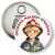Przypinka otwieracz-magnes Odznaka Małego Strażaka chłopiec strażak