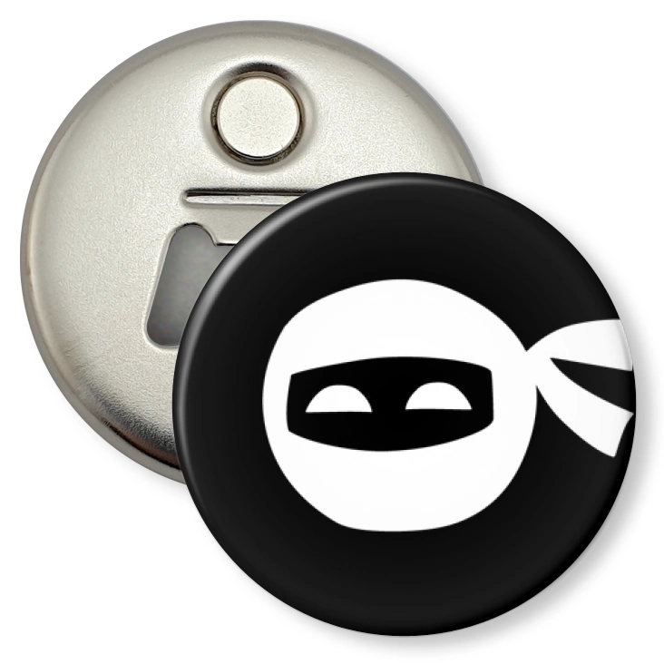 przypinka otwieracz-magnes Sprawność ninja