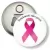 Przypinka otwieracz-magnes Świadomość raka piersi