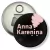 Przypinka otwieracz-magnes Anna Karenina
