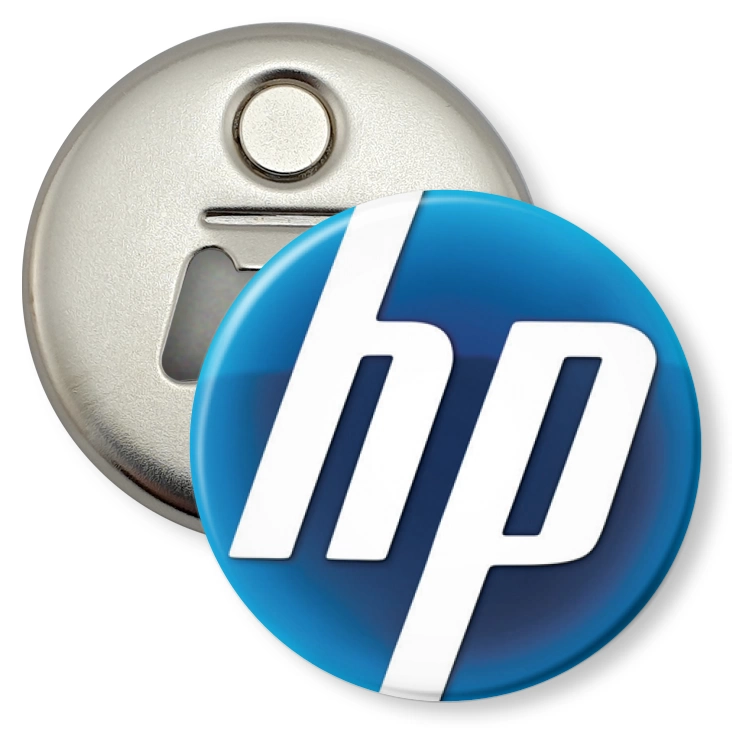 przypinka otwieracz-magnes HP Hewlett Packard