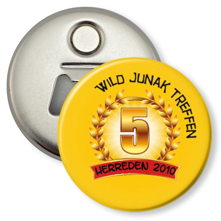 przypinka otwieracz-magnes Wild Junak Treffen