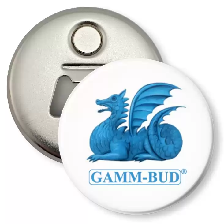 przypinka otwieracz-magnes Gamm Bud
