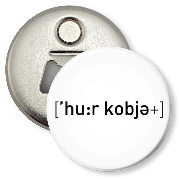 przypinka otwieracz-magnes Chór kobiet