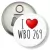 Przypinka otwieracz-magnes I love WBO 269