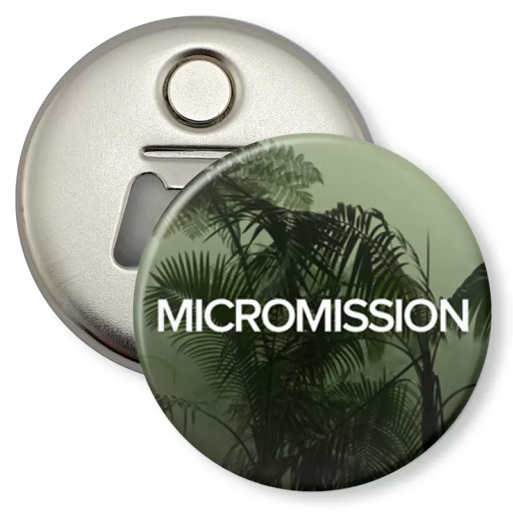 przypinka otwieracz-magnes Micromission