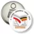 Przypinka otwieracz-magnes X - PLENER - LENGERICH - WARTA - 2004
