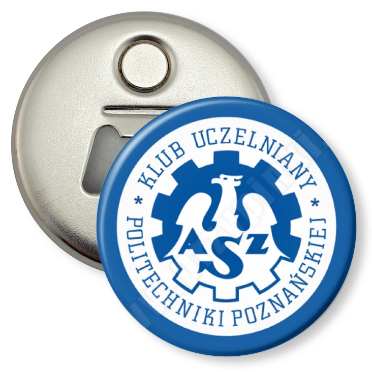 przypinka otwieracz-magnes AZS PP