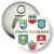 Przypinka otwieracz-magnes Powiat Poddębicki
