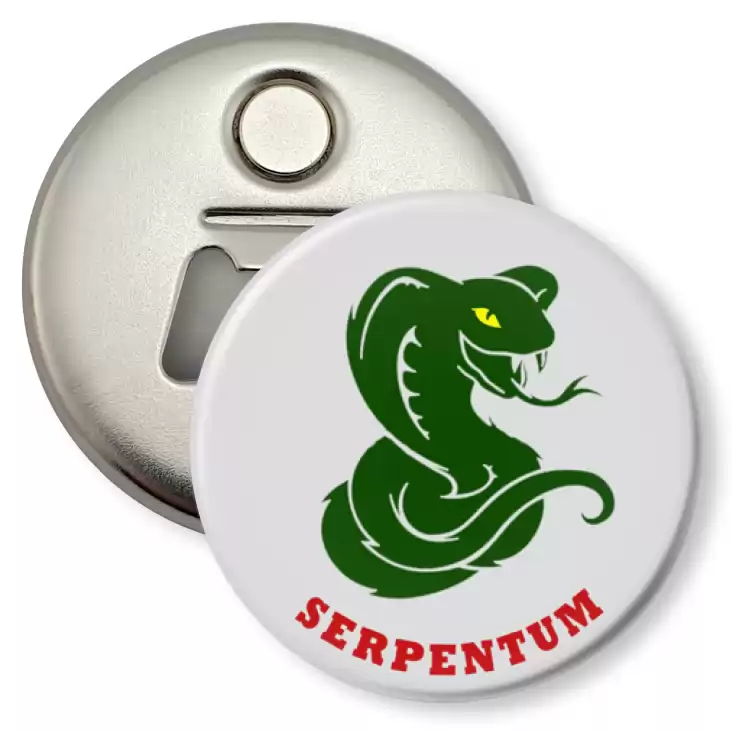 przypinka otwieracz-magnes Serpentum