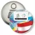 Przypinka otwieracz-magnes 300 dni do Euro - II Piłkarska Gra Miejska - Austria