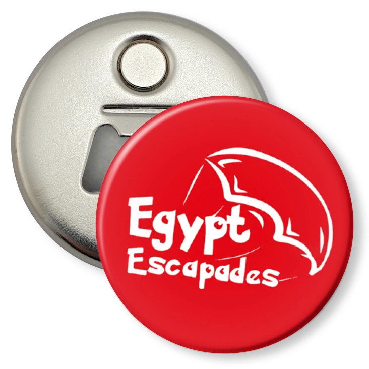 przypinka otwieracz-magnes Egypt Escapades