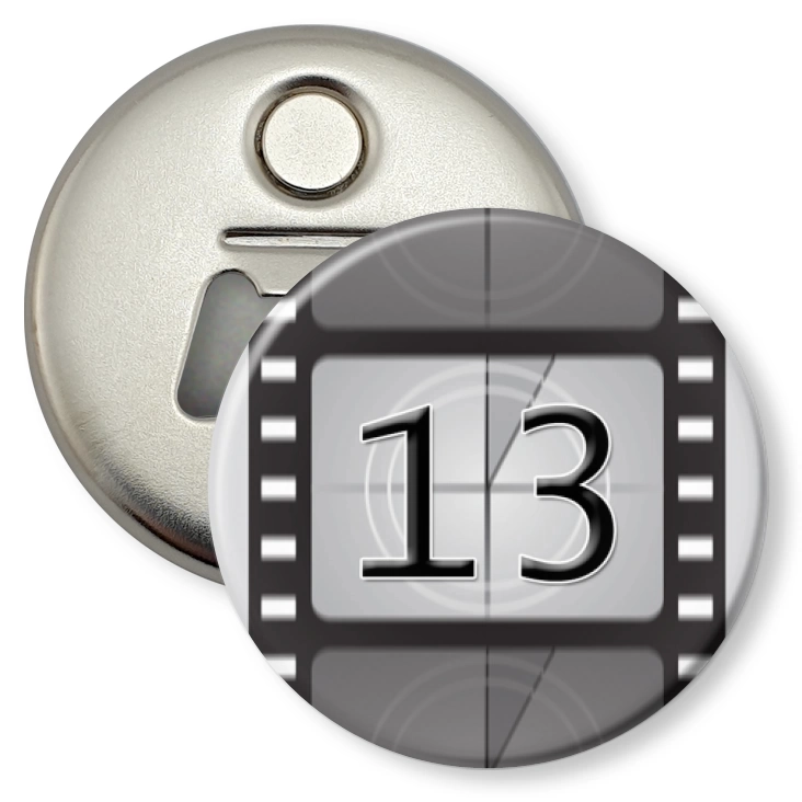 przypinka otwieracz-magnes Film 13