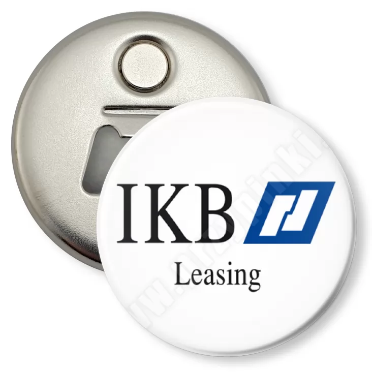 przypinka otwieracz-magnes IKB Leasing