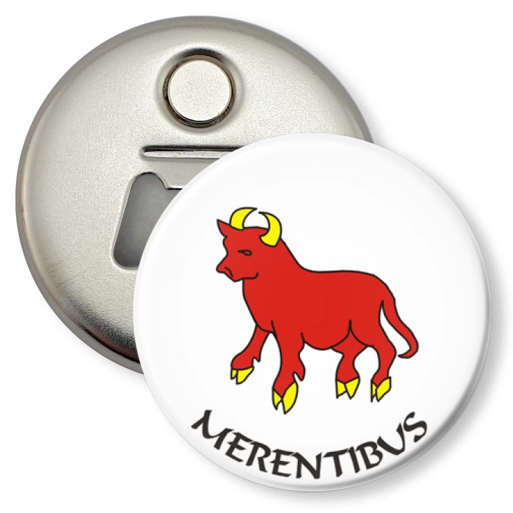 przypinka otwieracz-magnes MERENTIBUS
