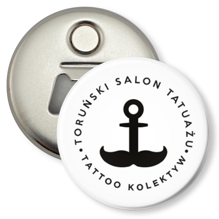 przypinka otwieracz-magnes Tattoo Kolektyw