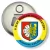 Przypinka otwieracz-magnes V zlot morsów opolszczyzny 2017