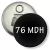 Przypinka otwieracz-magnes 76 MDH