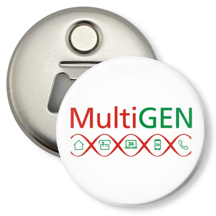 przypinka otwieracz-magnes MultiGEN
