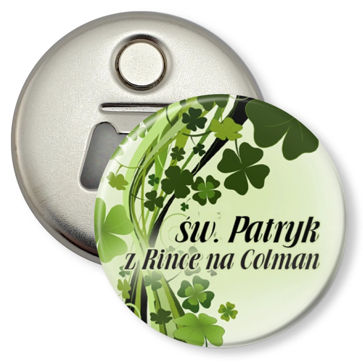 przypinka otwieracz-magnes Rince na Colman