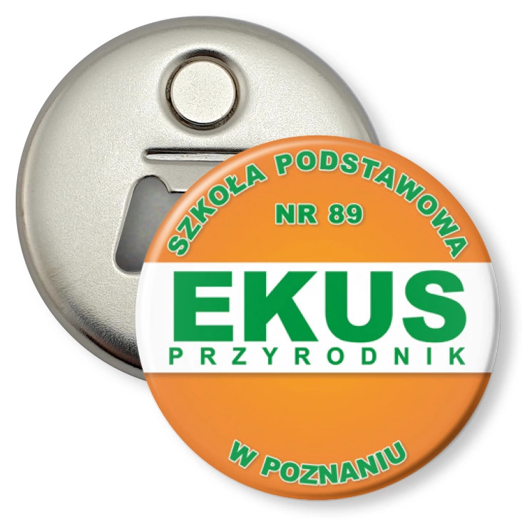 przypinka otwieracz-magnes SP nr 89 EKUS Przyrodnik