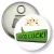 Przypinka otwieracz-magnes Good luck! 