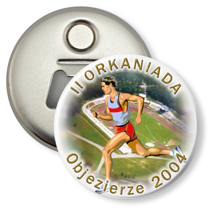 przypinka otwieracz-magnes II Orlaniada