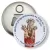 Przypinka otwieracz-magnes 100-lecie pielgrzymowania na Górę Św. Anny