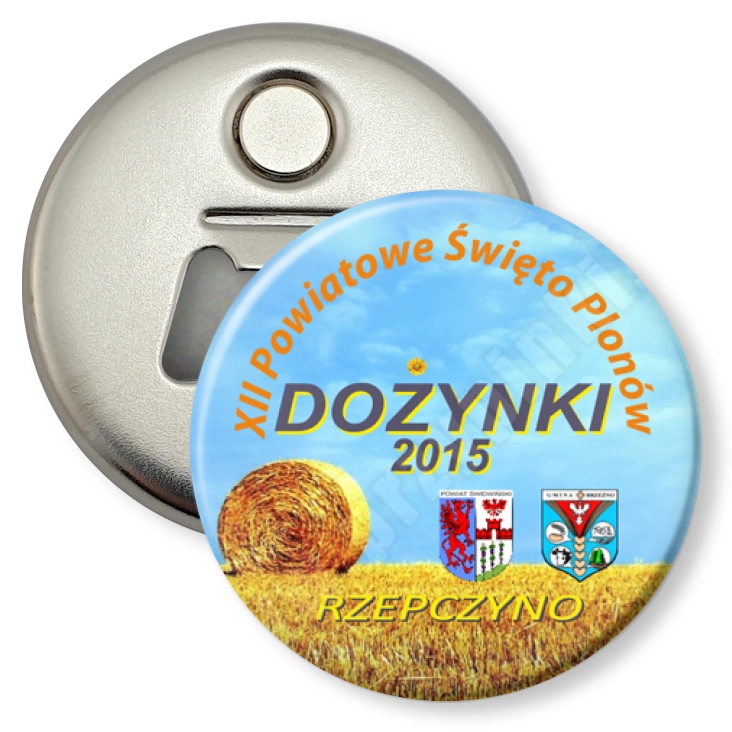 przypinka otwieracz-magnes Dom Judy