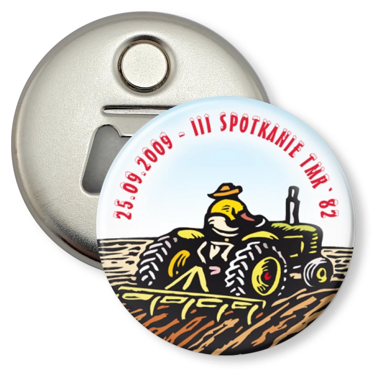 przypinka otwieracz-magnes III Spotkanie TMR`82