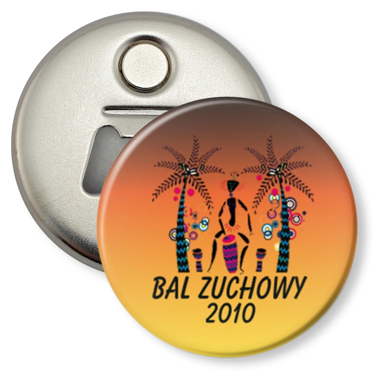 przypinka otwieracz-magnes Bal zuchowy 2010