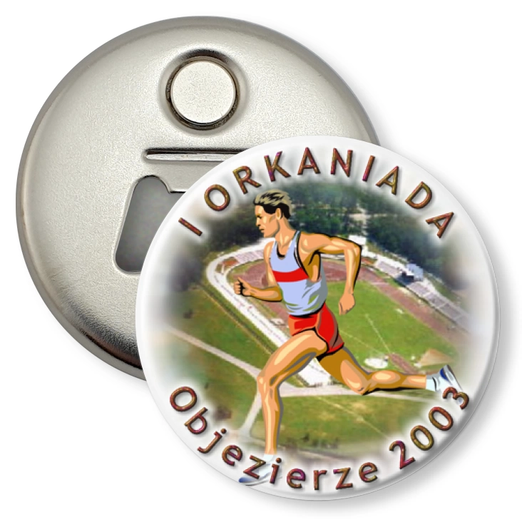przypinka otwieracz-magnes I Orkaniada