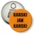 Przypinka otwieracz-magnes Jan Karski