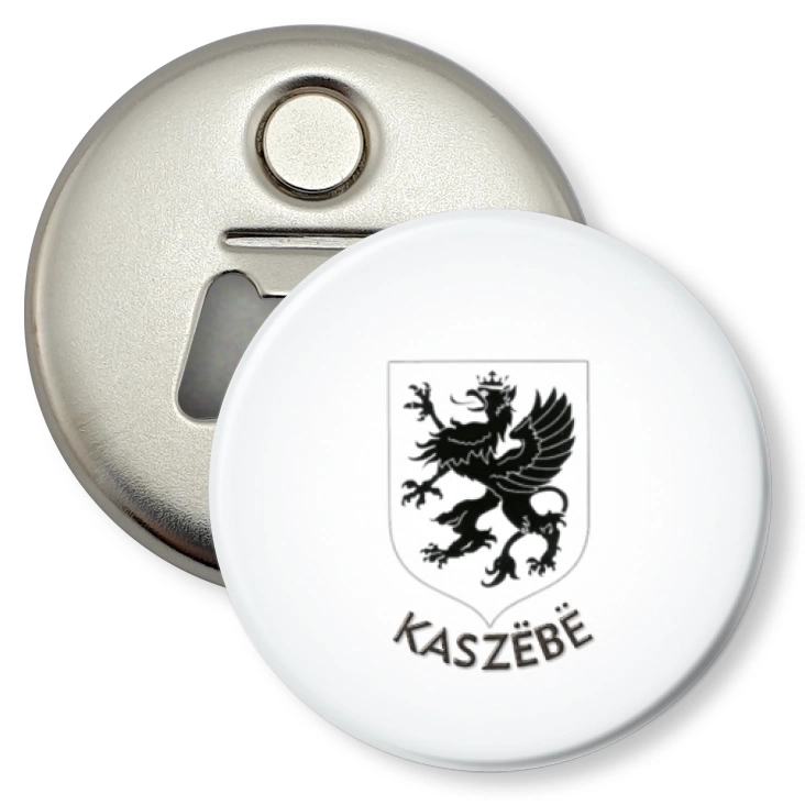 przypinka otwieracz-magnes Keszebe