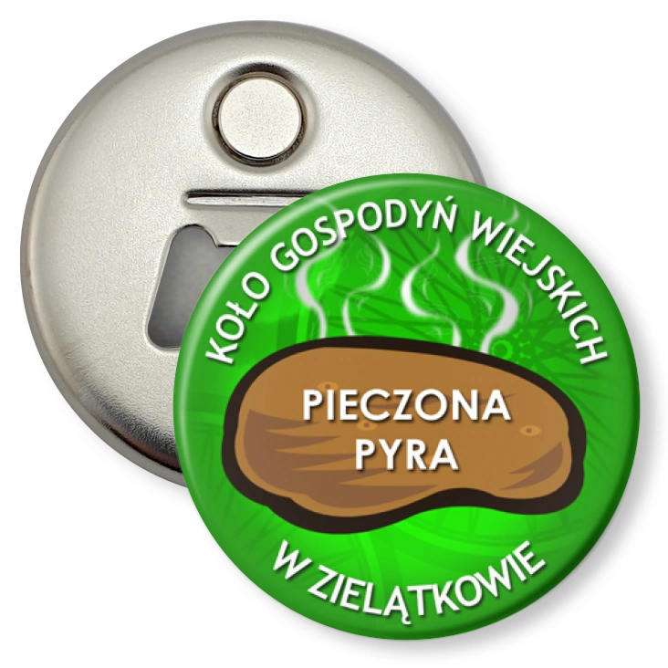 przypinka otwieracz-magnes Koło Gospodyń Wiejskich