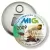 Przypinka otwieracz-magnes MIG - Mega Impreza Grillowa