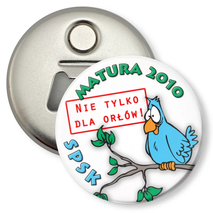 przypinka otwieracz-magnes SPSK