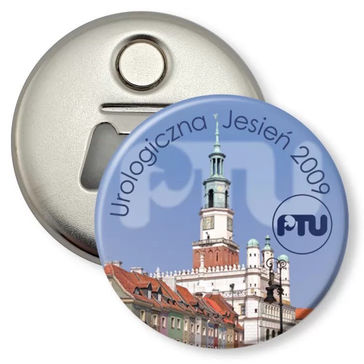 przypinka otwieracz-magnes Urologiczna Jesień 2009