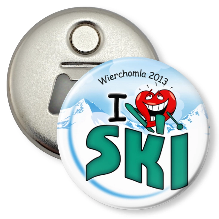 przypinka otwieracz-magnes Wierchomla 2013