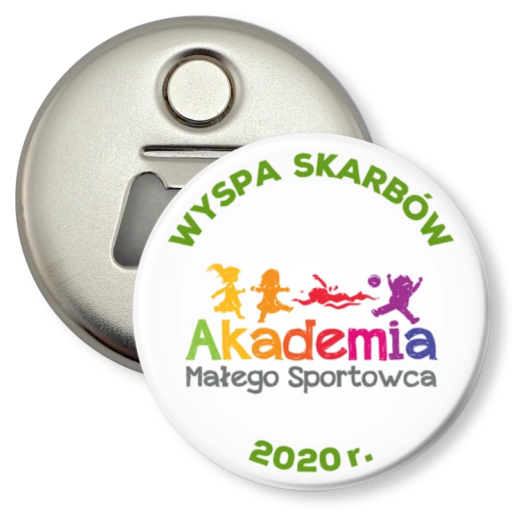 przypinka otwieracz-magnes Wyspa skarbów 2020