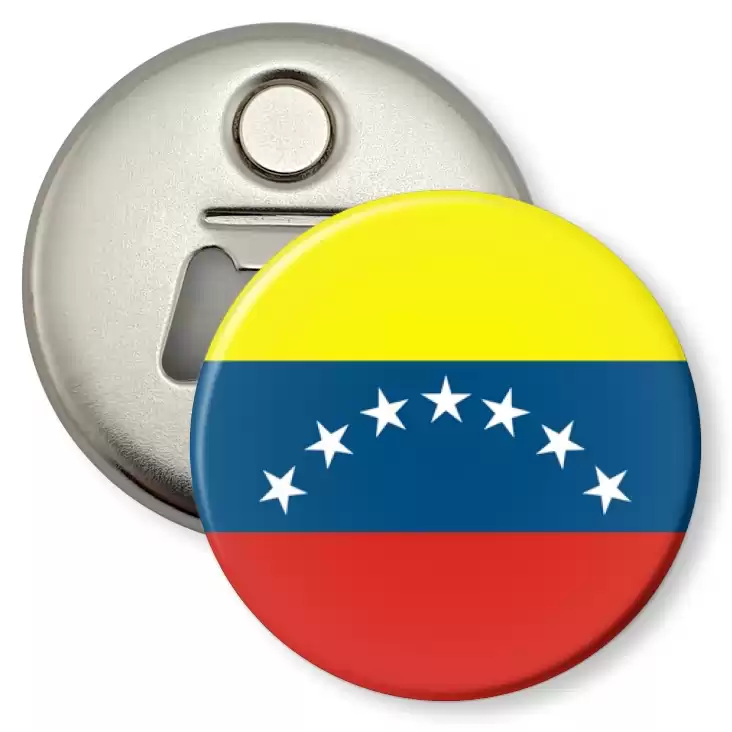 przypinka otwieracz-magnes venezue