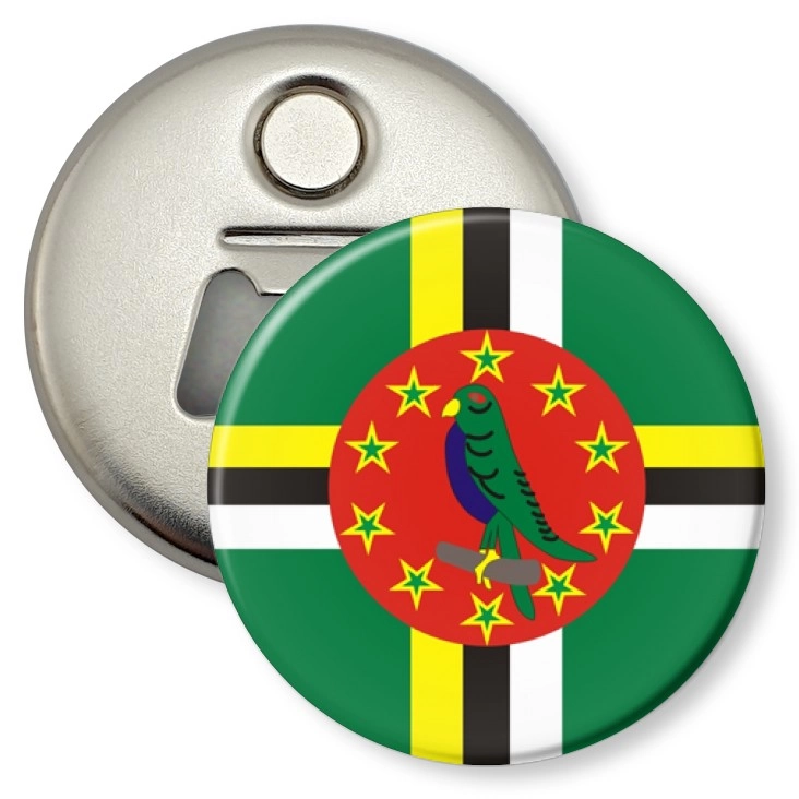 przypinka otwieracz-magnes dominica