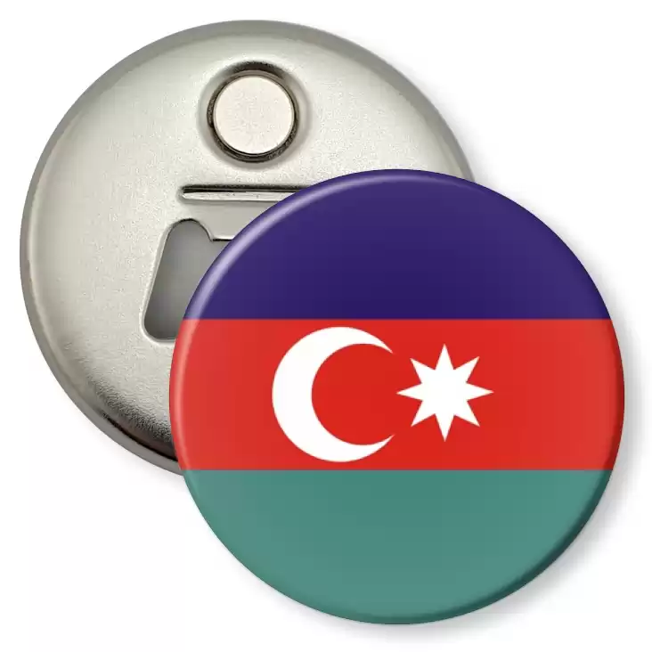 przypinka otwieracz-magnes azerbaij