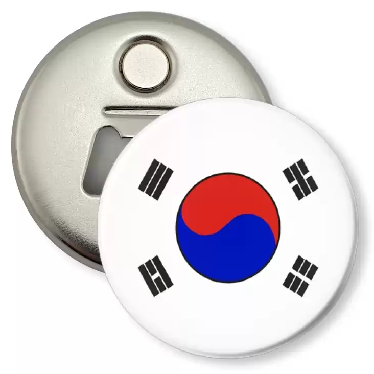 przypinka otwieracz-magnes korea