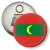 Przypinka otwieracz-magnes maldivei