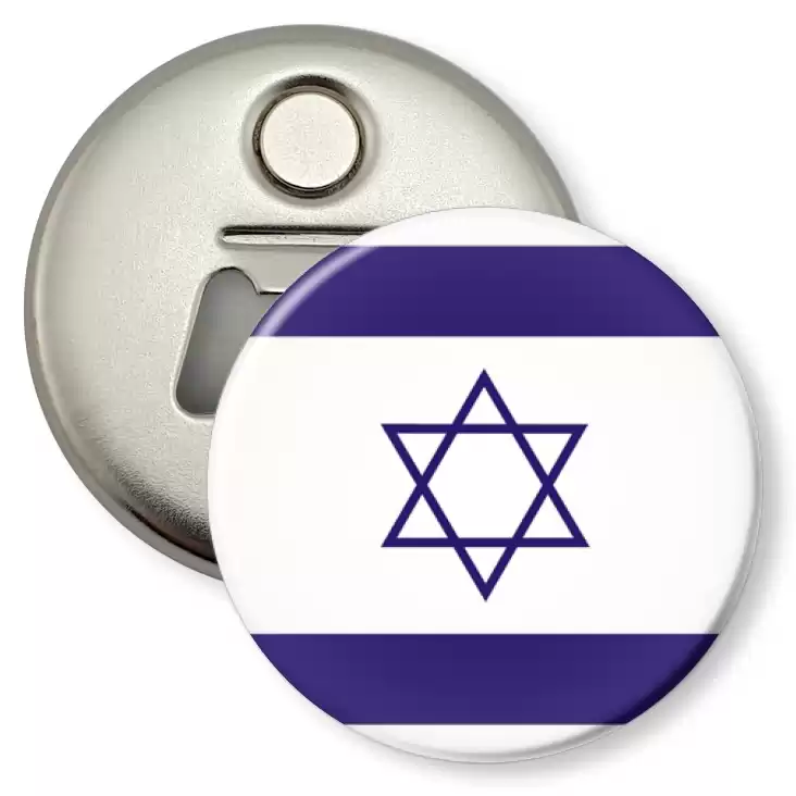 przypinka otwieracz-magnes israelc