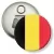 Przypinka otwieracz-magnes Flaga Belgia
