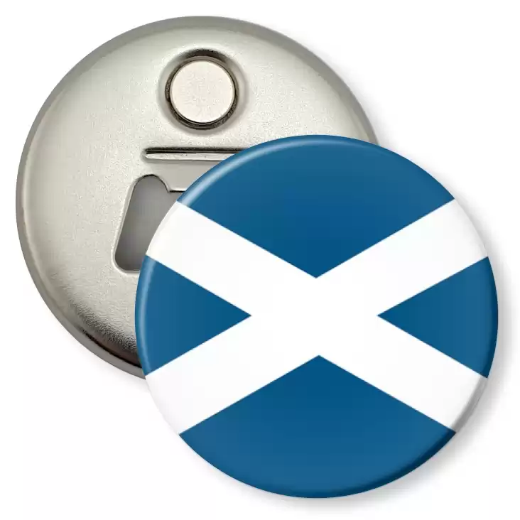 przypinka otwieracz-magnes Flaga Szkocja